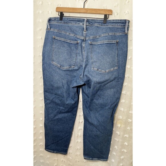 Madewell Jeans Womens 22W Blue Curvy Stovepipe Stretch Pockets Denim Straight - Picture 4 of 6